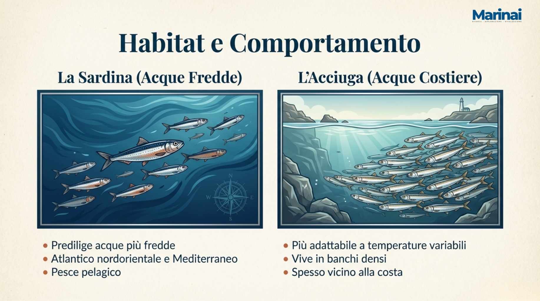 Profilo laterale sardina
