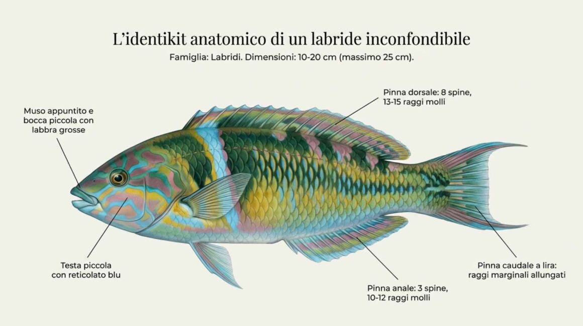 La donzella pavonina - Thalassoma Pavo