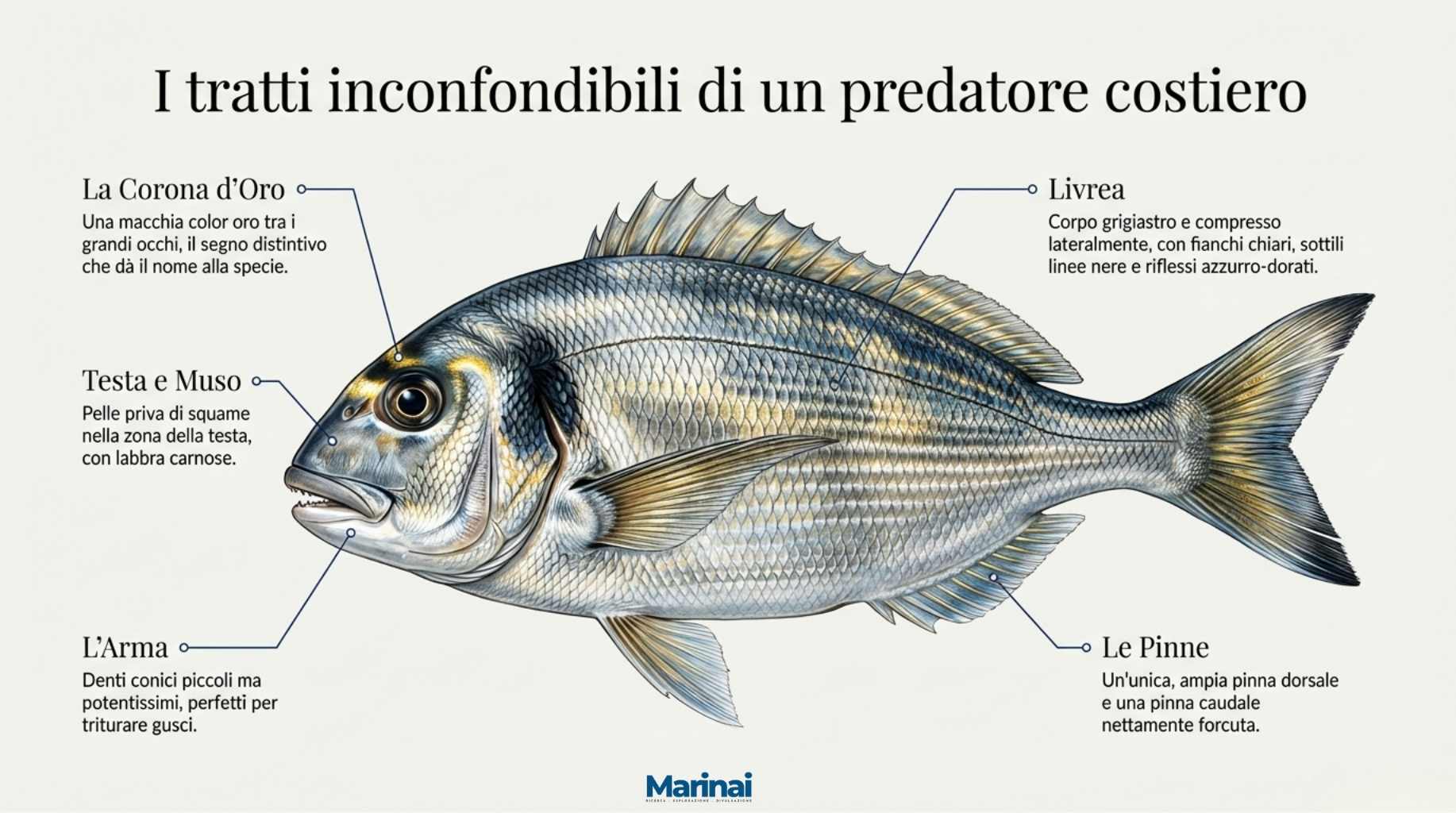 L'orata - Sparus aurata