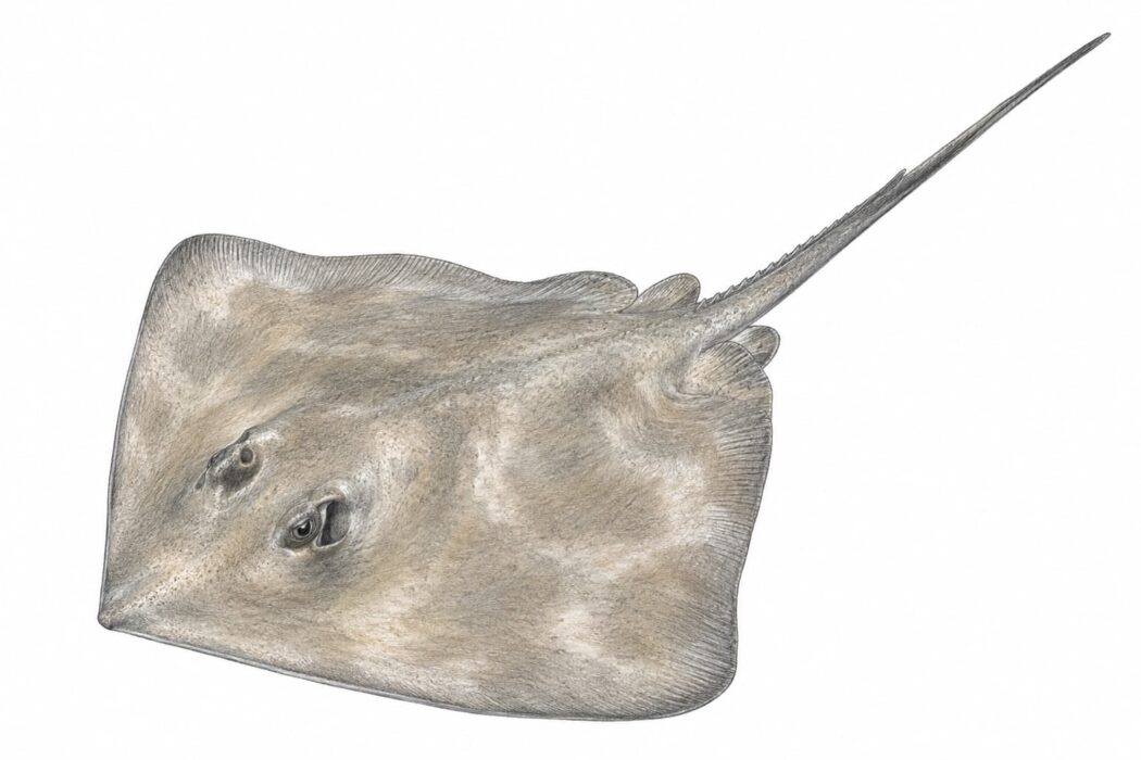 La razza pastinaca o trigone – Dasyatis pastinaca