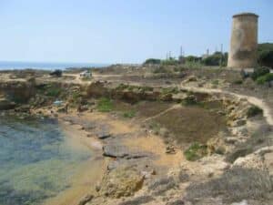 La spiaggia di Torretta Granitola