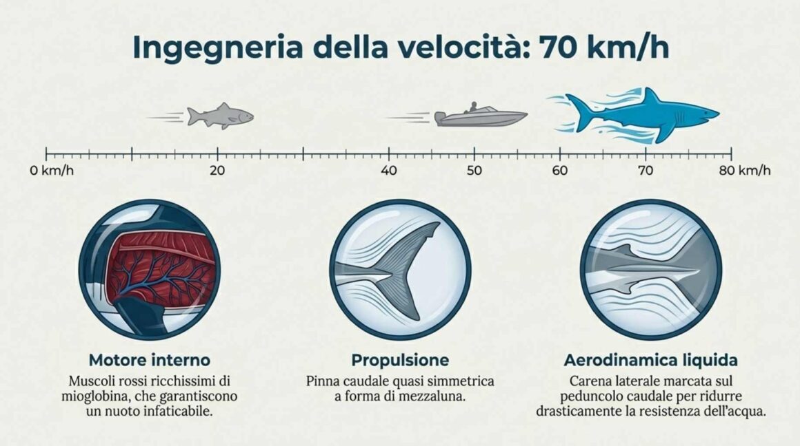 Lo squalo Mako - Isurus oxyrinchus