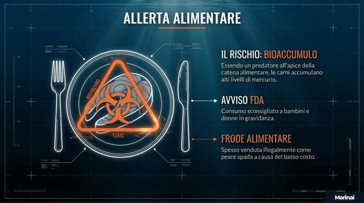 Lo squalo verdesca o squalo blu – Prionace glauca