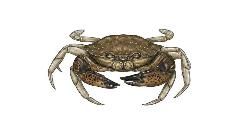 Il granchio verde Mediterraneo – Carcinus aestuarii
