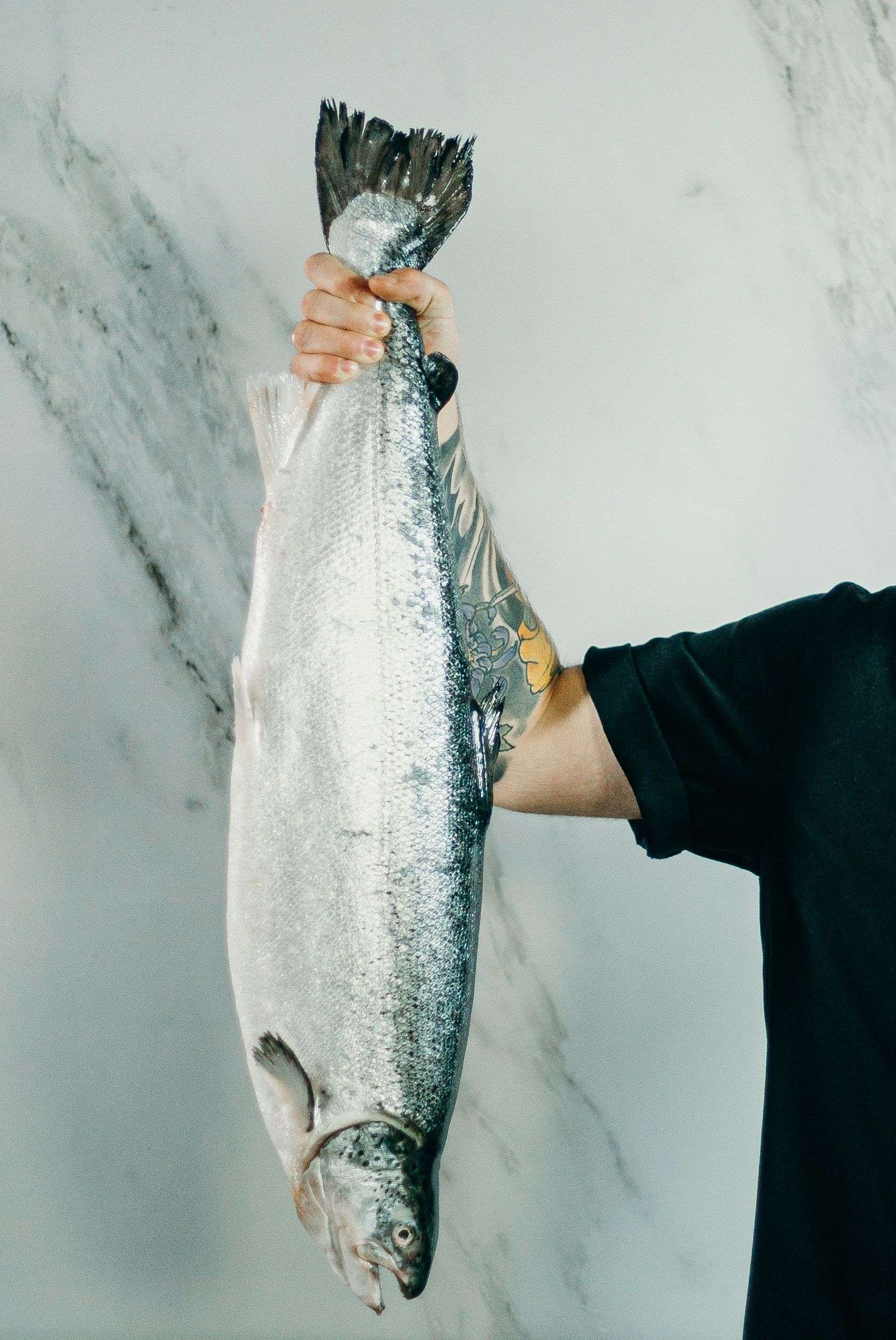 Lavorazione del pesce fresco