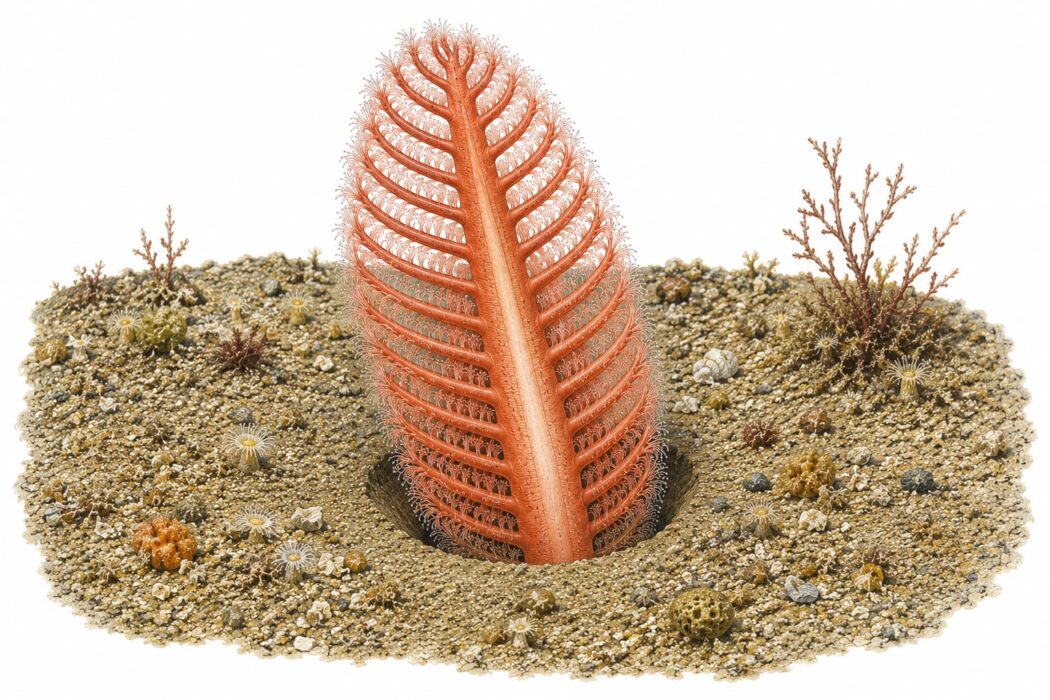 La pennatula rossa – Pennatula rubra