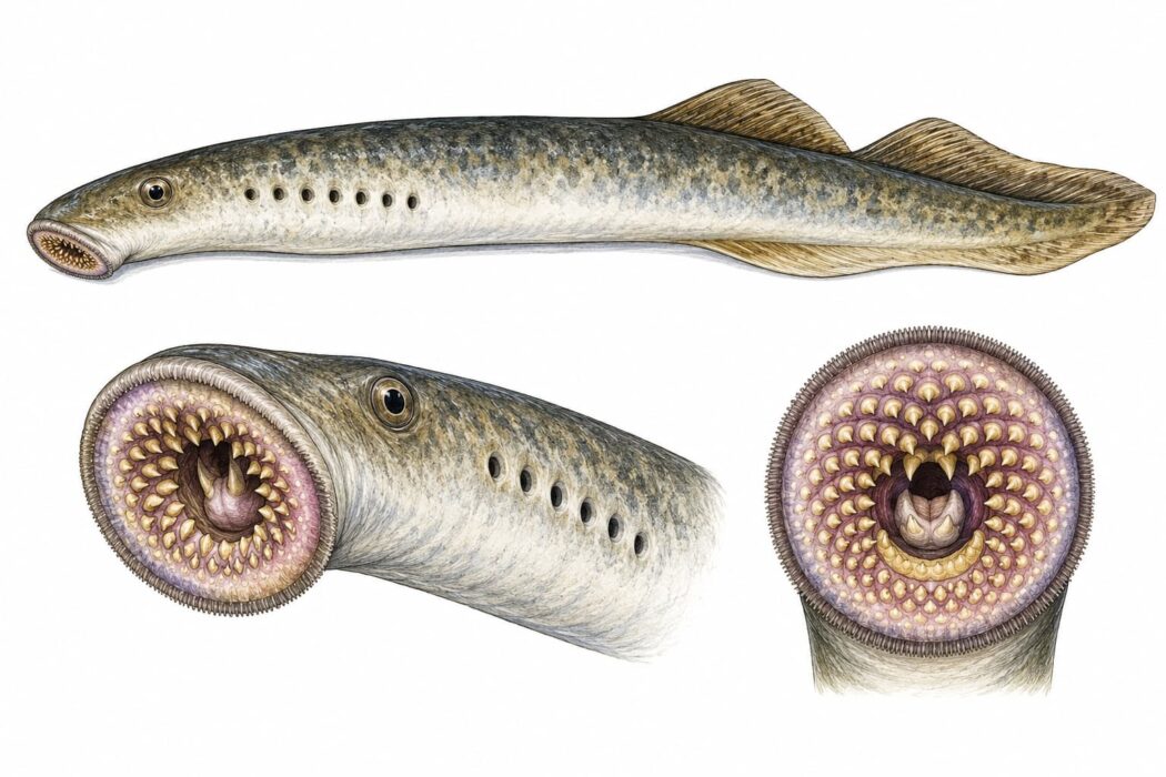 La lampreda di mare – Petromyzon marinus