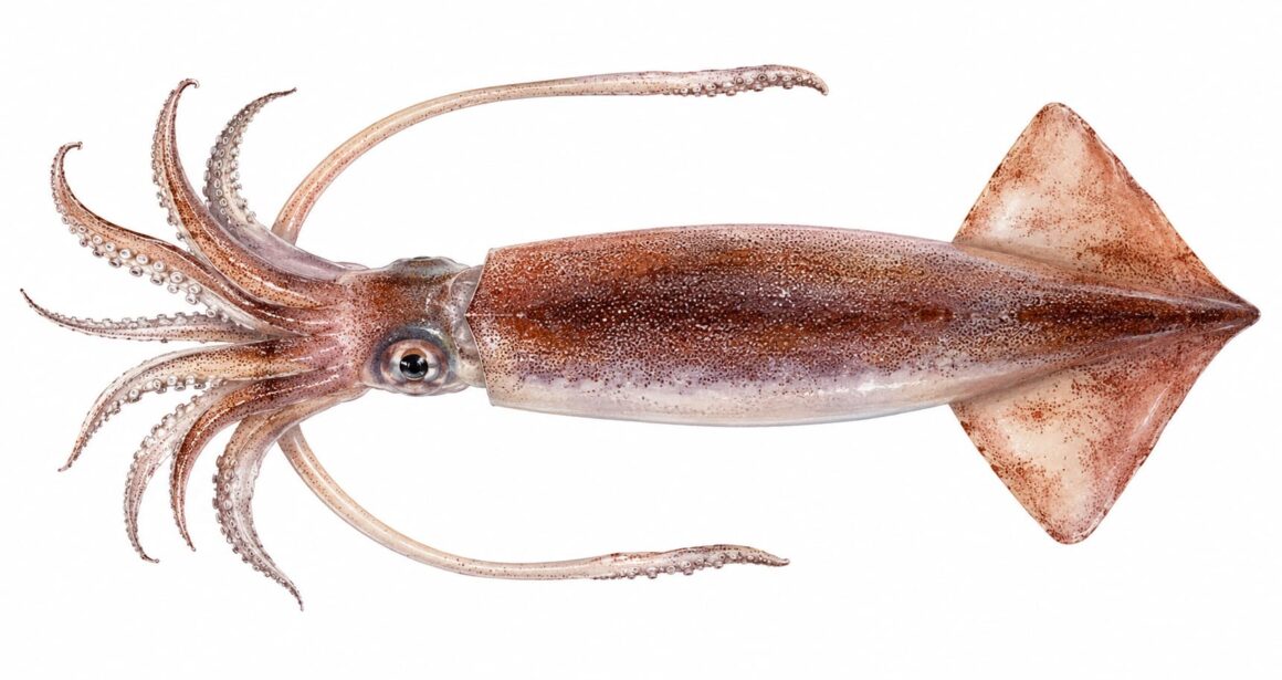 Il totano – Todarodes sagittatus