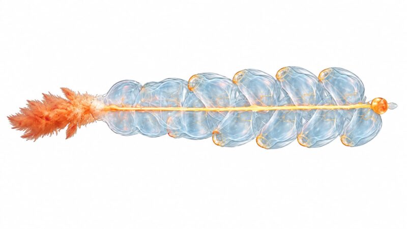 Il sifonoforo Marrus orthocanna