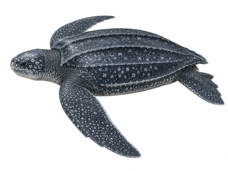 La tartaruga liuto – Dermochelys coriacea