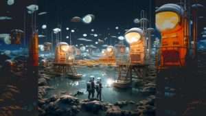 Acquacoltura spaziale: presto pesce fresco sulla Luna per sfamare gli astronauti?