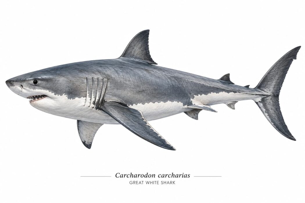 Il grande squalo bianco – Carcharodon carcharias