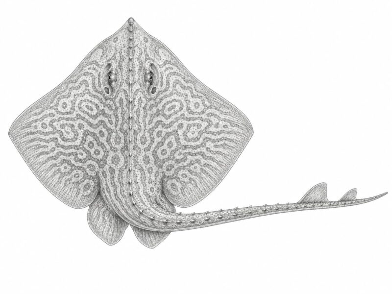 La razza ondulata – Raja undulata