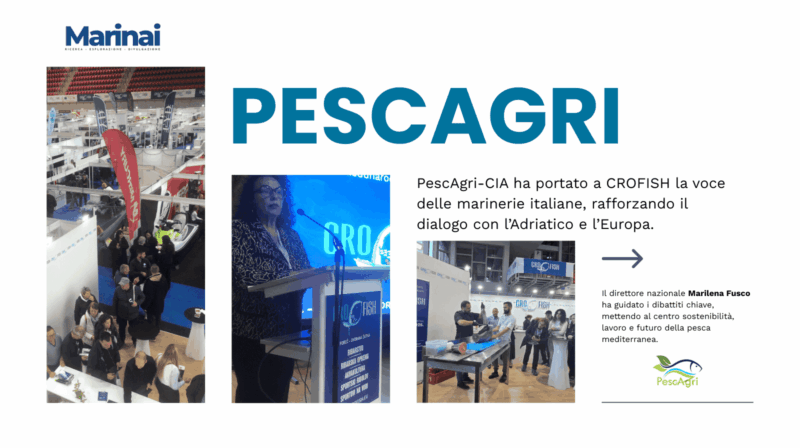 CROFISH 2025: la presenza di PescAgri–CIA dà voce alla pesca italiana