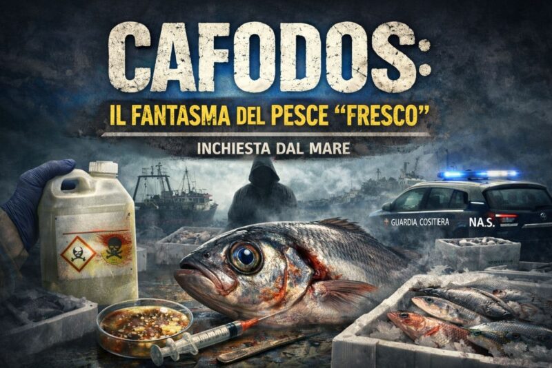 IL TRUCCO DEL “FALSO FRESCO”: La chimica che uccide il mercato ittico
