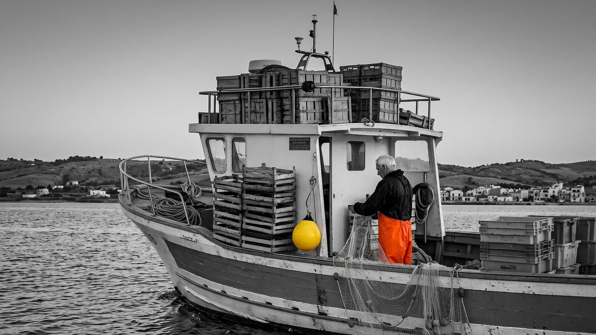 Porto di pesca in Sicilia