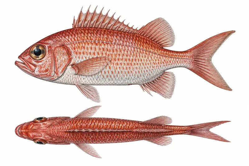 Pesce scoiattolo o pesce cardinale – Holocentrus adscensionis