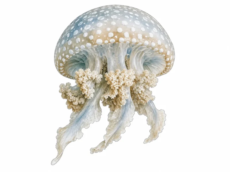 Medusa a pois – Phyllorhiza punctata