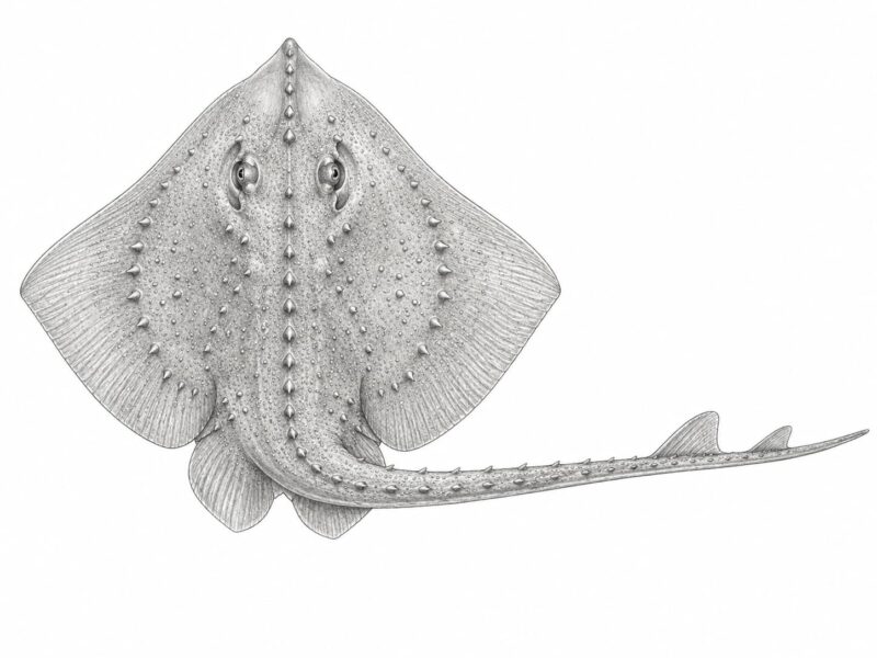 Raja clavata — Razza chiodata
