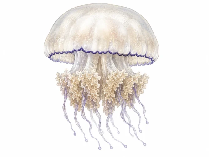 Rhopilema nomadica, medusa nomade