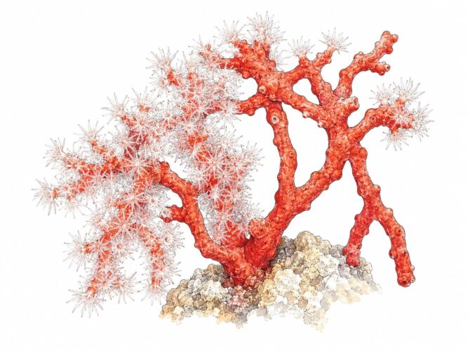 Corallo rosso – Corallium rubrum