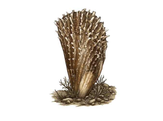 La pinna ruvida – Pinna rudis