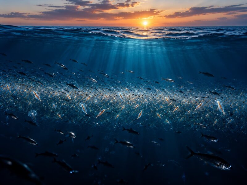 Il “deep scattering layer”: lo strato di pesci che ogni sera migra dagli abissi verso la superficie