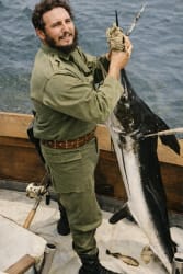 Un'altra immagine ritrovata di Fidel Castro e Che Guevara a pesca